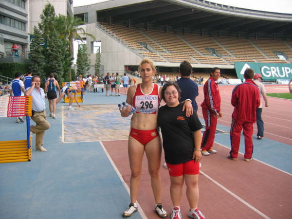 DOS ALUMNOS TOTANEROS DEL CENTRO OCUPACIONAL JOSÉ MOYÁ TRILLA, ENTRE LOS CINCO MEJORES DE ESPAÑA EN EL CAMPEONATO DE ATLETISMO PARA DISCAPACITADOS PSÍQUICOS (2006) - 11