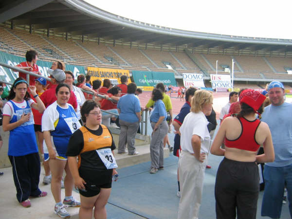 DOS ALUMNOS TOTANEROS DEL CENTRO OCUPACIONAL JOSÉ MOYÁ TRILLA, ENTRE LOS CINCO MEJORES DE ESPAÑA EN EL CAMPEONATO DE ATLETISMO PARA DISCAPACITADOS PSÍQUICOS (2006) - 27