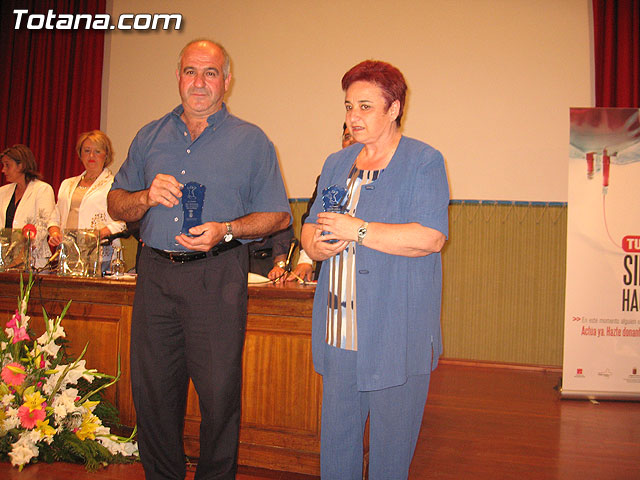 EL CENTRO REGIONAL DE HEMODONACIN Y EL AYUNTAMIENTO DE TOTANA TRIBUTAN UN HOMENAJE A TODOS LOS DONANTES DE SANGRE DEL MUNICIPIO - 36