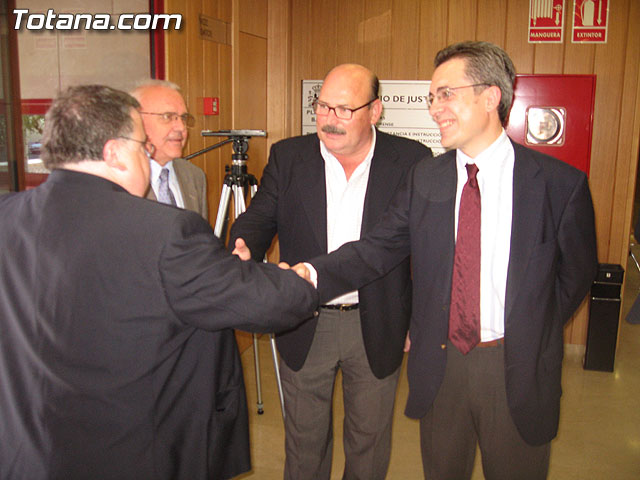 LA SUBSECRETARIA DE ESTADO DE JUSTICIA INAUGURA LAS OBRAS DE AMPLIACIÓN Y REMODELACIÓN DE LOS NUEVOS JUZGADOS DE TOTANA - 1