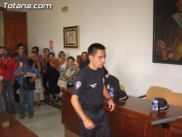 SE CELEBRA EL ACTO DE TOMA DE POSESIÓN DE LOS SIETE NUEVOS AGENTES Y EL OFICIAL DE LA POLICÍA LOCAL DE TOTANA - 86
