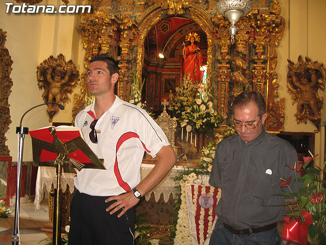 EL OLMPICO DE TOTANA REALIZ UNA OFRENDA FLORAL A LA PATRONA DE TOTANA, SANTA EULALIA. - 28