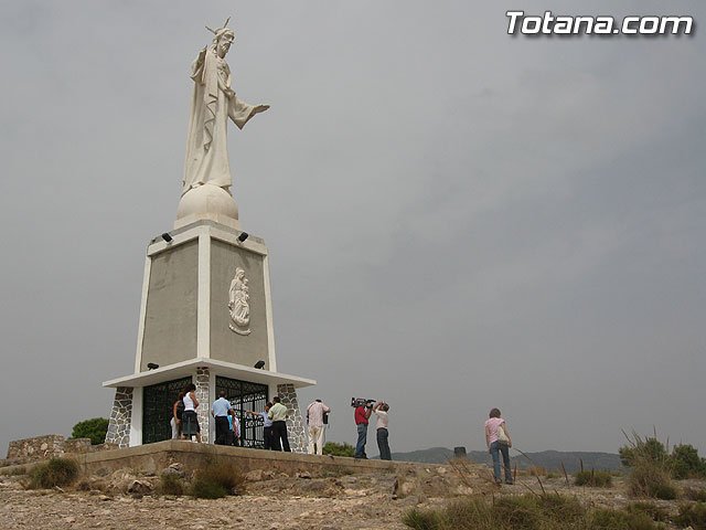 SE REHABILITAN LAS SEIS LTIMAS ESCULTURAS DEL VIA CRUCIS DE LA SANTA Y EL MONUMENTO PRINCIPAL DEL CORAZN DE JESS DE TOTANA - 22