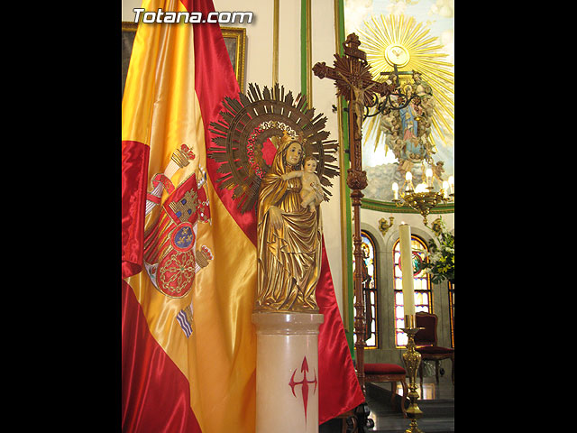 LA GUARDIA CIVIL CELEBRÓ UN AÑO MÁS LA FESTIVIDAD DE SU PATRONA LA VIRGEN DEL PILAR - TOTANA 2006 - 1