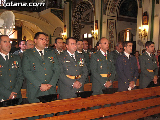 LA GUARDIA CIVIL CELEBR UN AO MS LA FESTIVIDAD DE SU PATRONA LA VIRGEN DEL PILAR - TOTANA 2006 - 4