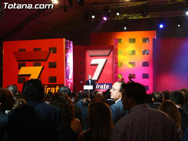 SE INAUGURA OFICIALMENTE LA NUEVA TELEVISIÓN AUTONÓMICA DE LA REGIÓN DE MURCIA LA 7 - 23