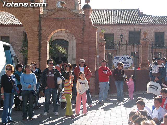 LA ESCUELA DEPORTIVA MUNICIPAL DE FTBOL DE TOTANA REALIZ UNA OFRENDA FLORAL A LA PATRONA SANTA EULALIA DE MRIDA - 52