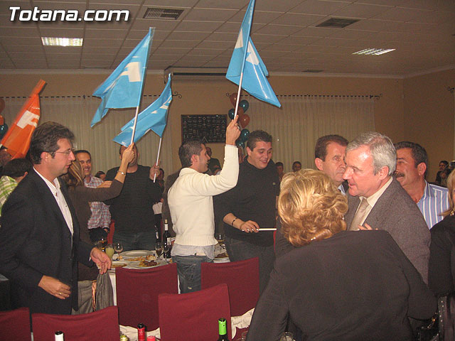 VALCÁRCEL APOYA LA GESTIÓN DEL GOBIERNO MUNICIPAL ANTE CASI 600 PERSONAS EN UN ACTO POLÍTICO CON MILITANTES Y REPRESENTANTES SOCIEDAD TOTANERA - 42