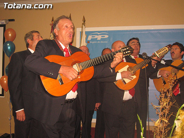 VALCÁRCEL APOYA LA GESTIÓN DEL GOBIERNO MUNICIPAL ANTE CASI 600 PERSONAS EN UN ACTO POLÍTICO CON MILITANTES Y REPRESENTANTES SOCIEDAD TOTANERA - 51
