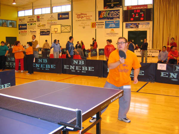 EL CAMPEONATO DE TENIS DE MESA PARA DISCAPACITADOS PSÍQUICOS TODO UN ÉXITO - 50 EL CAMPEONATO DE TENIS DE MESA PARA DISCAPACITADOS PSÍQUICOS TODO UN ÉXITO - 50