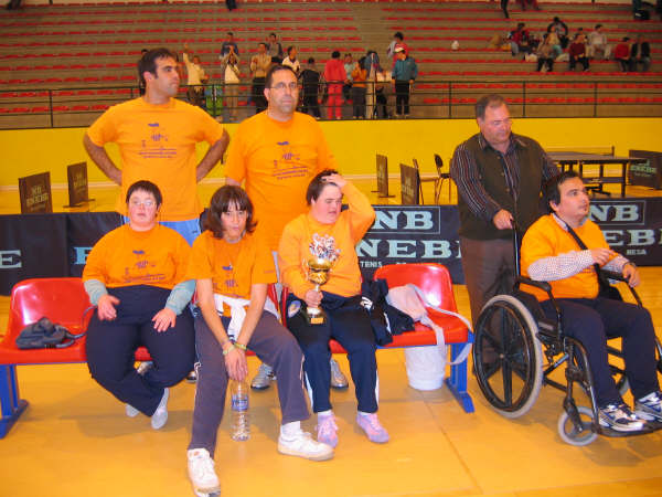 EL CAMPEONATO DE TENIS DE MESA PARA DISCAPACITADOS PSÍQUICOS TODO UN ÉXITO - 79 EL CAMPEONATO DE TENIS DE MESA PARA DISCAPACITADOS PSÍQUICOS TODO UN ÉXITO - 79