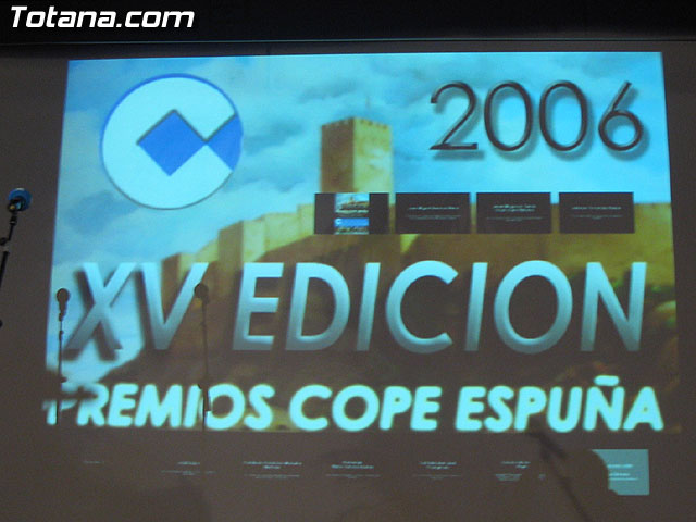 XV EDICION PREMIOS COPE ESPUÑA - 1