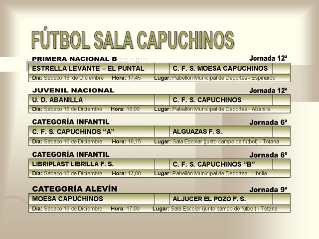 AGENDA DEPORTIVA (14/12/2006) - 4
