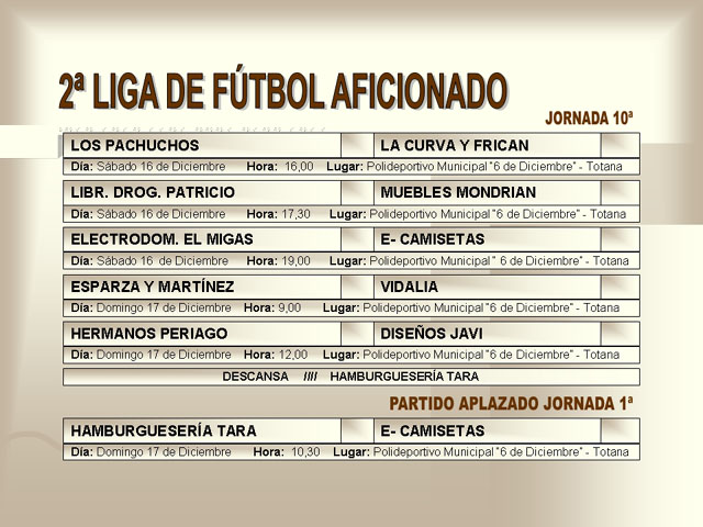 AGENDA DEPORTIVA (14/12/2006) - 9