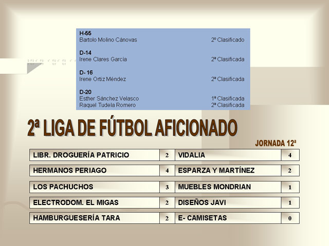 RESULTADOS DEPORTIVOS (22/01/2007) - 8