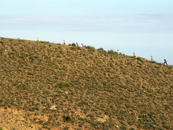 INTEGRANTES DEL CLUB DE ATLETISMO PTICA SANTA EULALIA PARTICIPARON EN EN EL I ROLDN TRAIL - 1