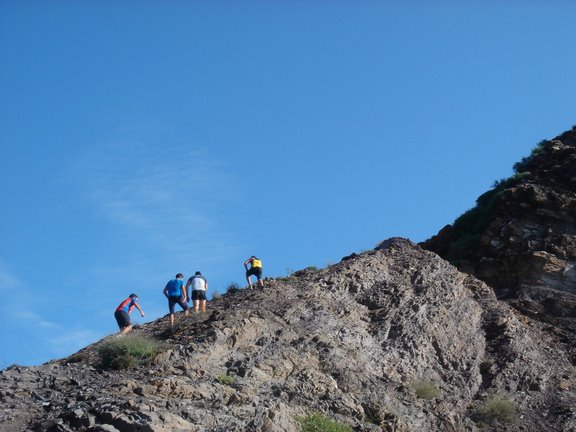 INTEGRANTES DEL CLUB DE ATLETISMO PTICA SANTA EULALIA PARTICIPARON EN EN EL I ROLDN TRAIL - 16