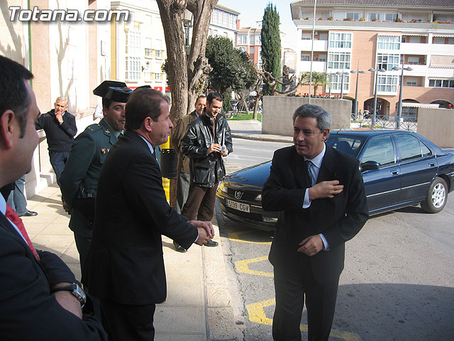 EL CONSEJERO DE PRESIDENCIA Y AUTORIDADES MUNICIPALES INAUGURAN LAS OBRAS DE AMPLIACIÓN DEL NUEVO AYUNTAMIENTO DE TOTANA - 2