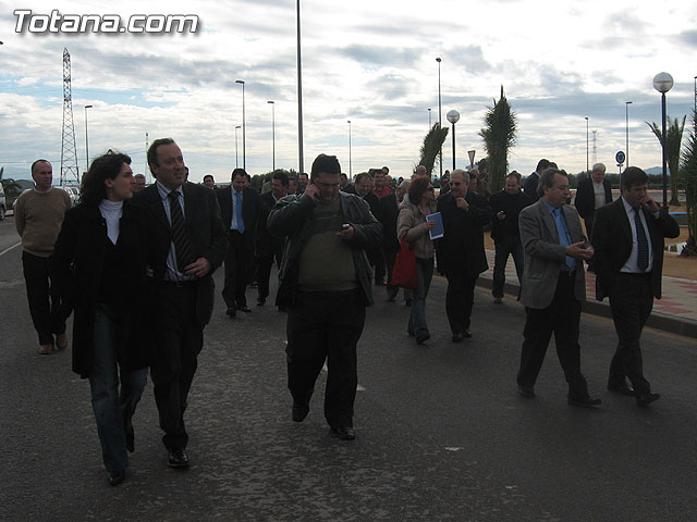 EL CONSEJERO DE INDUSTRIA Y LAS AUTORIDADES LOCALES INAUGURAN LA IV FASE DEL POLÍGONO EL SALADAR DE TOTANA AL QUE ACCEDEN 40 NUEVAS EMPRESAS - 17
