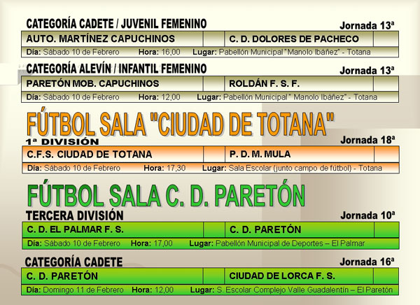 AGENDA DEPORTIVA (09/02/2007) - 4
