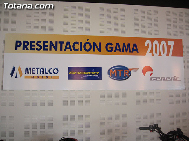 PRESENTACIÓN GAMA 2007 SHERCO, MTR Y GENERIC - 19