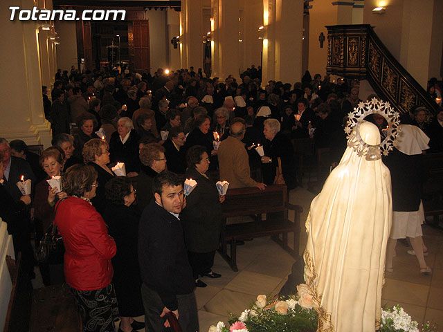 NUMEROSAS PERSONAS PARTICIPARON EL PASADO SBADO 10 DE FEBRERO EN UNA PROCESIN EN HONOR A LA VIRGEN DE LOURDES - 13