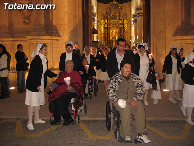 NUMEROSAS PERSONAS PARTICIPARON EL PASADO SBADO 10 DE FEBRERO EN UNA PROCESIN EN HONOR A LA VIRGEN DE LOURDES - 21