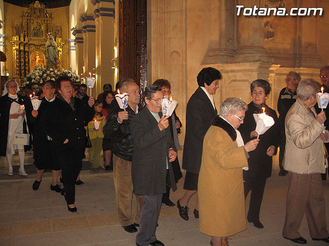 NUMEROSAS PERSONAS PARTICIPARON EL PASADO SBADO 10 DE FEBRERO EN UNA PROCESIN EN HONOR A LA VIRGEN DE LOURDES - 40