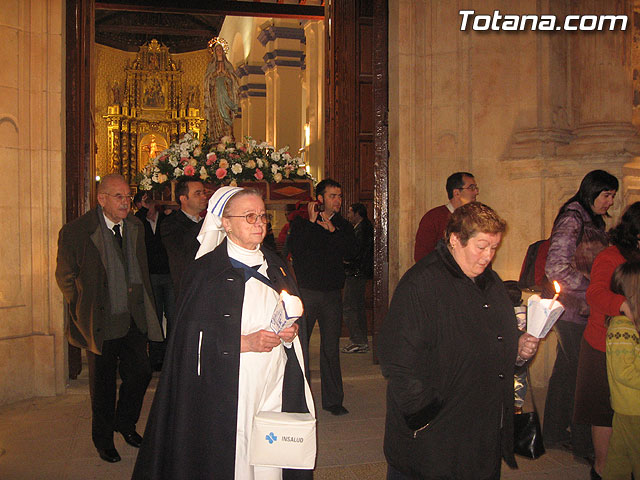 NUMEROSAS PERSONAS PARTICIPARON EL PASADO SBADO 10 DE FEBRERO EN UNA PROCESIN EN HONOR A LA VIRGEN DE LOURDES - 41