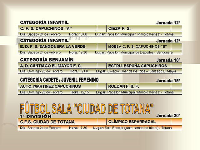 AGENDA DEPORTIVA (23/02/2007) - 3