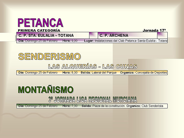 AGENDA DEPORTIVA (23/02/2007) - 7