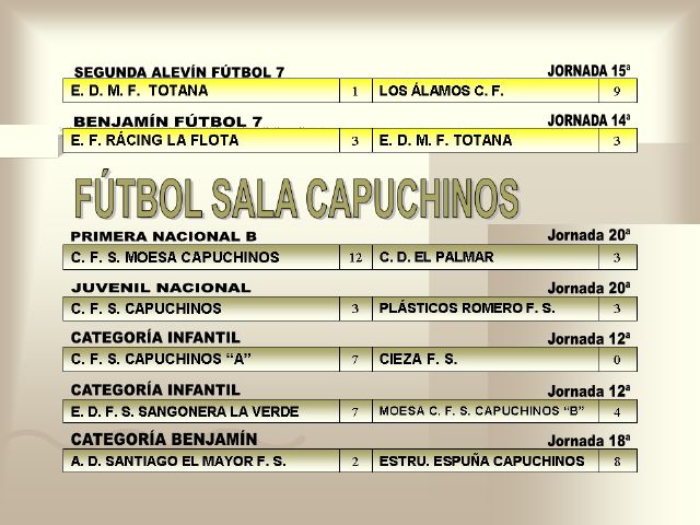 RESULTADOS DEPORTIVOS (26/02/2007) - 2