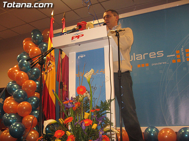 UN MILLAR DE PERSONAS ARROPAN AL CANDIDATO A LA ALCALDÍA DEL PP, JOSÉ MARTÍNEZ ANDREO, EN SU PRESENTACIÓN OFICIAL PÚBLICA - 68