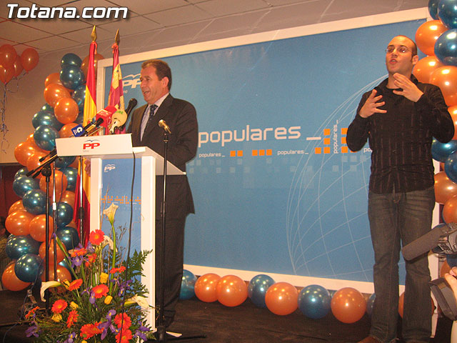 UN MILLAR DE PERSONAS ARROPAN AL CANDIDATO A LA ALCALDÍA DEL PP, JOSÉ MARTÍNEZ ANDREO, EN SU PRESENTACIÓN OFICIAL PÚBLICA - 71