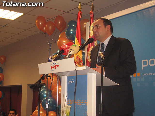 UN MILLAR DE PERSONAS ARROPAN AL CANDIDATO A LA ALCALDÍA DEL PP, JOSÉ MARTÍNEZ ANDREO, EN SU PRESENTACIÓN OFICIAL PÚBLICA - 75