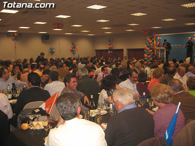 UN MILLAR DE PERSONAS ARROPAN AL CANDIDATO A LA ALCALDÍA DEL PP, JOSÉ MARTÍNEZ ANDREO, EN SU PRESENTACIÓN OFICIAL PÚBLICA - 83