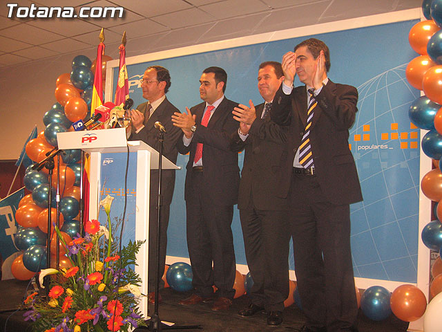 UN MILLAR DE PERSONAS ARROPAN AL CANDIDATO A LA ALCALDÍA DEL PP, JOSÉ MARTÍNEZ ANDREO, EN SU PRESENTACIÓN OFICIAL PÚBLICA - 95