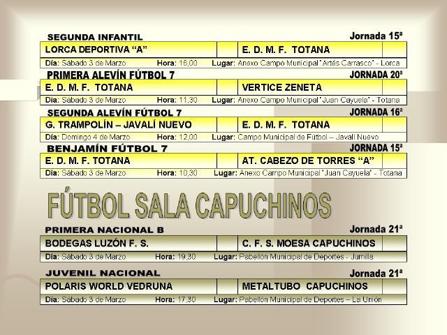 AGENDA DEPORTIVA (02/03/2007) - 2