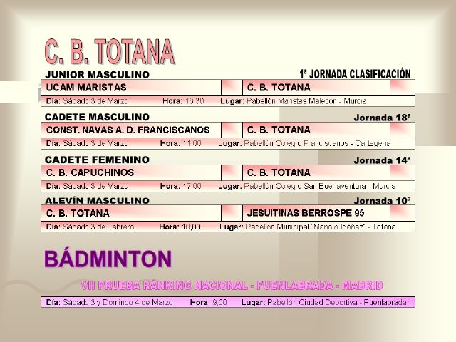 AGENDA DEPORTIVA (02/03/2007) - 5