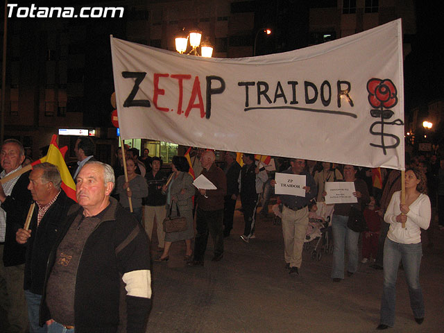 EL PP DE TOTANA CONSIDERA QUE ZAPATERO PASARÁ A LA HISTORIA COMO EL PRESIDENTE QUE HUMILLÓ A LAS VÍCTIMAS DEL TERRORISMO Y CHANTAJEÓ AL ESTADO DE DERECHO - 33