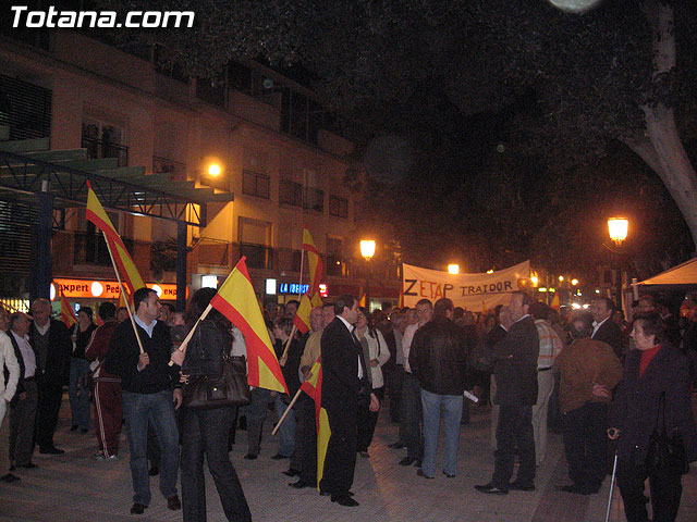 EL PP DE TOTANA CONSIDERA QUE ZAPATERO PASARÁ A LA HISTORIA COMO EL PRESIDENTE QUE HUMILLÓ A LAS VÍCTIMAS DEL TERRORISMO Y CHANTAJEÓ AL ESTADO DE DERECHO - 46