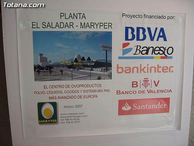 MARYPER FIRMA EL ACUERDO DE FINANCIACIÓN DE LA NUEVA PLANTA DEL SALADAR - 7 MARYPER FIRMA EL ACUERDO DE FINANCIACIÓN DE LA NUEVA PLANTA DEL SALADAR - 7