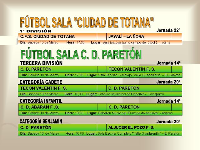 AGENDA DEPORTIVA (09/03/2007) - 4