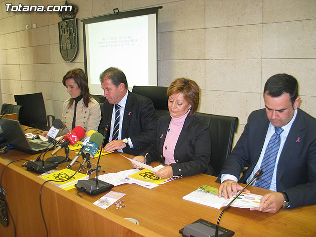 LA DIRECTORA DEL INSTITUTO DE LA MUJER Y LAS AUTORIDADES LOCALES PRESENTAN EL II PLAN DE IGUALDAD DE OPORTUNIDADES (2007/2011) DE TOTANA - 5