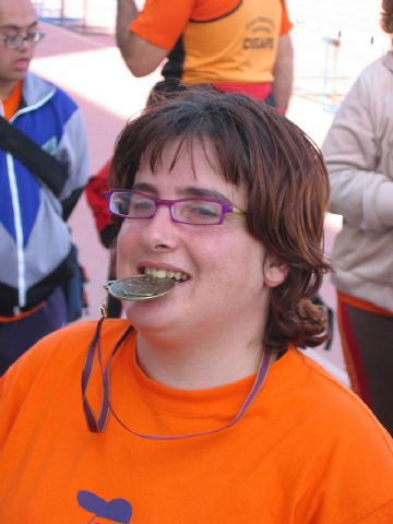 MARI CARMEN ROBLES Y PEDRO CÁNOVAS CONSIGUEN SUBIR AL PODIUM EN EL CAMPEONATO REGIONAL DE ATLETISMO - 48