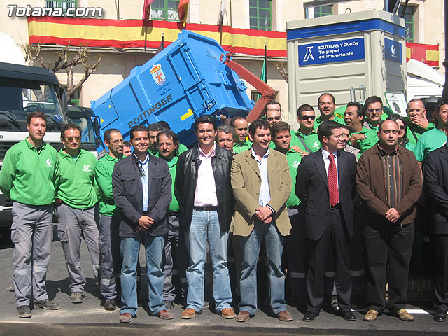 SE PRESENTA EL NUEVO SERVICIO DE LIMPIEZA VIARIA Y RECOGIDA DE RESIDUOS SÓLIDOS URBANOS CON UN PRESUPUESTO TOTAL DE MÁS DE 1,2 MILLONES DE EUROS, Y MÁS MEDIOS HUMANOS Y MATERIALES - 46