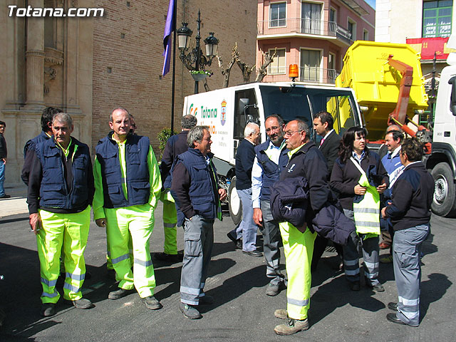 SE PRESENTA EL NUEVO SERVICIO DE LIMPIEZA VIARIA Y RECOGIDA DE RESIDUOS SÓLIDOS URBANOS CON UN PRESUPUESTO TOTAL DE MÁS DE 1,2 MILLONES DE EUROS, Y MÁS MEDIOS HUMANOS Y MATERIALES - 53