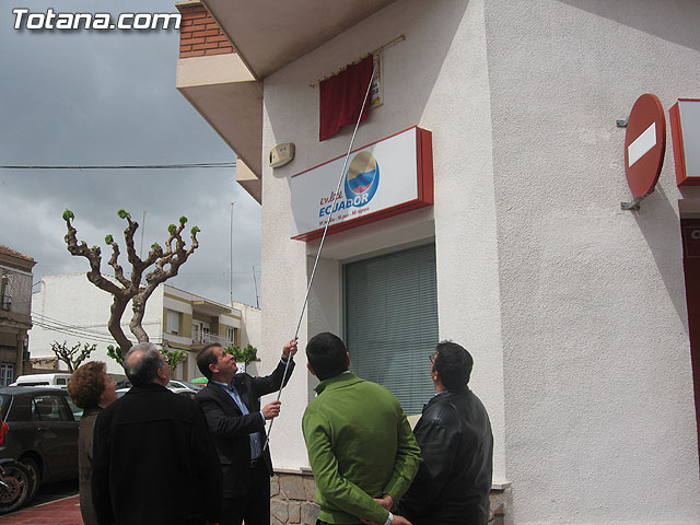 INAUGURAN UNA PLACA IDENTIFICATIVA Y COLOCAN UN MOJN PARA CONMEMORAR EL DA 14 DE ABRIL EL 750 ANIVERSARIO DE LA PRESENCIA DE LA ORDEN MILITAR DE SANTIAGO EN TOTANA - 3