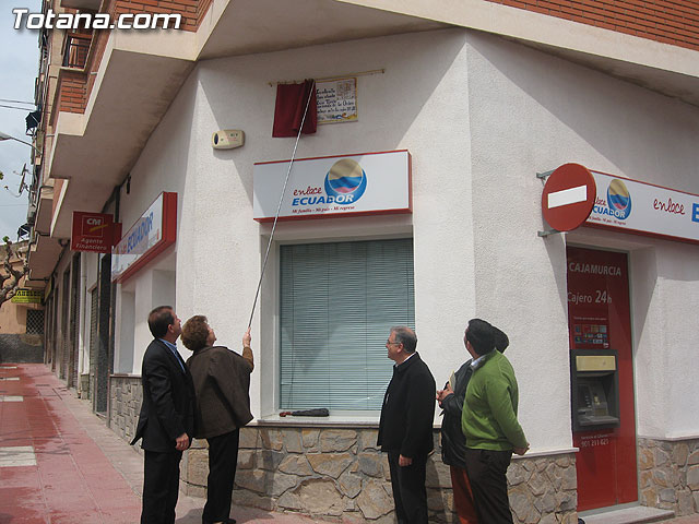 INAUGURAN UNA PLACA IDENTIFICATIVA Y COLOCAN UN MOJN PARA CONMEMORAR EL DA 14 DE ABRIL EL 750 ANIVERSARIO DE LA PRESENCIA DE LA ORDEN MILITAR DE SANTIAGO EN TOTANA - 4