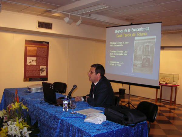 CONFERENCIA DE PEDRO MARTÍNEZ CAVERO SOBRE LA ORDEN MILITAR DE SANTIAGO EN TOTANA. - 8